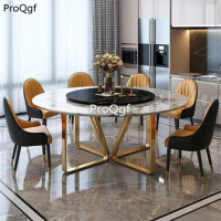 Ngryise 1 Set ins Nordic Dining Marble Dining Table