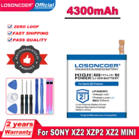 LOSONCOER 4300mAh LIP1656ERPC Battery For SONY Xperia XZ2 Premium XZP2 XZ2MINI XZ2 MINI Mobile Phone Battery