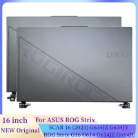 Notebook LCD Back Cover Hinges Front Bezel Laptop Case For ASUS ROG Strix 16 2023 G634JZ G634JY ROG Strix G16 G614 G614JZ G614JU