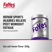 FoYes BCAA Bercadangan Rantai Amino Tambahan Kecergasan untuk Pemulihan Supplement Otot 300g