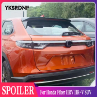 Car Spoilers Factory Outlet ABS Mugen Style Rear Trunk Mid Spoiler Wing For Honda Fiber HRV HR-V SUV 2021 2022
