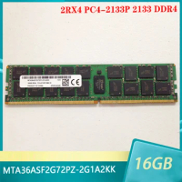 For MT RAM MTA36ASF2G72PZ-2G1A2KK 16G 16GB 2RX4 PC4-2133P 2133 DDR4 Memory