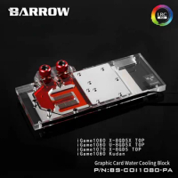 Barrow BS-COI1080-PA GPU Water Block for Colorful iGame GTX1080/1070 flame ares LRC2.0 water cooler