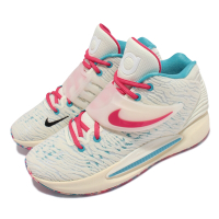 Nike 籃球鞋 KD14 EP 杜蘭特 運動 男鞋  氣墊 避震 包覆 魔鬼氈固定帶 XDR外底 彩白 CZ0170-700
