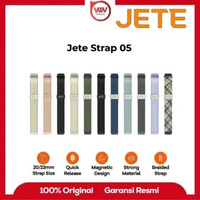 JETE 05 Strap Smartwatch 20mm 22mm Nylon Band Braided Adjustable Magnetic 22MM Black