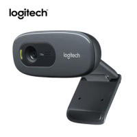 Logitech C270 Mini Webcam 720P Camera USB Webcam 3 Mega HD Video Web Camera