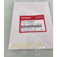 Tem chữ honda trắng 75mm chính hãng honda (giá 1 tem)