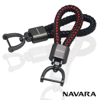for Nissan navara np300 at32 rhd pro-4x n-trek car Leather key chain car accessories