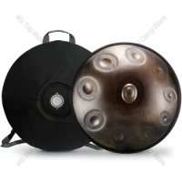Hluru drum handpan 9/10 tone 22 inch steel tongue drum yoga meditation instrument tambor professional performance