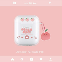 airpods1/2代耳機保護套蘋果pro3代耳機殼女透明軟硅膠可愛防tpu【居家家】