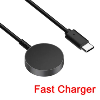 Charger Fast Charging USB-C Cable for Galaxy Watch 6 Watch5 Pro/ Watch 3/4 Classic / Samsung Active 2 Smartwatch Charger Magnet