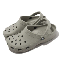 【Crocs】布希鞋 Classic Clog 男鞋 女鞋 大象灰 洞洞鞋 克駱格 經典款 卡駱馳(100011LM)