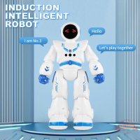 太空機器人 智能早教觸摸手勢感應遙控 兒童遙控電動玩具