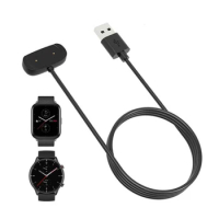 Portable USB Charging Cable for Amazfit bip 3 Smartwatch Power Adapter Charge Cord Charger Wire Line for Amazfit bip3