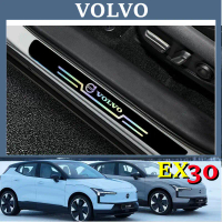 Pedal Kaki Alu-aluan Pintu, 25 Volvo EX30, Jalur Ambang, Serasi dengan EX90 / XC40 / XC60 / ES90 / S