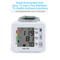 Wrist blood pressure monitor household electronic intelligent blood pressure measuring instrument blood pressure meter