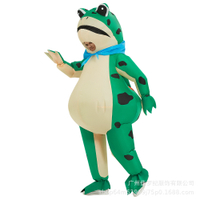 XINKOU Tiktok sama katak anak patung kostum kembung dewasa lucu haiwan pemodelan kostum kostum Hallo