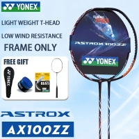 YONEX ASTROX 100zz Badminton Racket Full Carbon 4U 24-28Lbs 83g FRAME ONLY With Free Bag String BG65