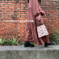 手作森林 品牌原寸紙型- 影音教學 富士山迷你手提袋 小包包 小袋子 隨身包 外出提袋
