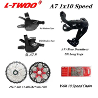 LTWOO A7 1X10S Groupset 10 Speed 10v Shift Lever Long Ult Long Derailleur ZEOT Cassette 40T 42T 46T 50T VXM 10 Speed Chains