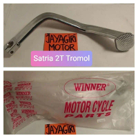 Pedal Rem SATRIA 2T TROMOL 2TAK Tuas Pijakan Injekan Kaki Belakang Injakan Pijekan Pinjakan Pinjekan