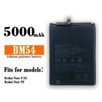BM54 High Quality New Replacement Battery For Xiaomi Redmi Note 9T MIUI Redmi Note 9 5G Large Capacity Latest Bateria