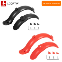 Rear Mudguard Tire Splash Fender Guard with Screws Rubber Cap for Xiaomi KickScooter M365 Pro 1S Electric Scooter Front Fender