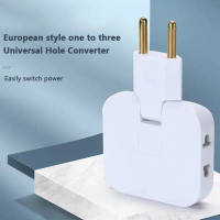 EU mắt 1 3 nền Cổ Tích 180 ° xoay đa năng ER AC Adapter cổ mắt điện