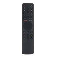 XMRM-010 Bluetooth Voice Remote Control for MI Box 4X 4K Smart TV Android TV for 4S 4K L65M5-5ASP , Black