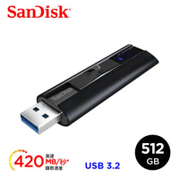 SanDisk ExtremePRO USB 3.2高速碟 512GB 公司貨
