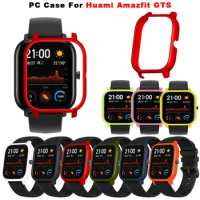 Protector PC Watch Case For Amazfit GTS Watch Shell Bumper Hard Frame For Huami Amazfit GTS Protective Cover Cases Accessories