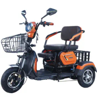 electric scooter tricycle city 3 wheel motorized tricycle with baby seat for adults