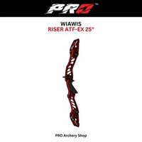 RISER WIAWIS ATF-EX 25" / HANDLE WIAWIS ATF EX RISER RECURVE BUSUR ALAT PANAHAN Satin Steel Blue,RH
