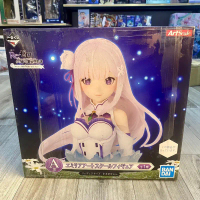 Mô hình Emilia  Re:Zero Starting Life in Another World Ichiban Emilia Bust Chính Hãng đồ decor bàn m