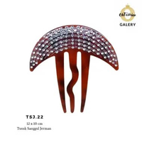 OHFASHION Tusuk Sanggul Jerman Cokelat Tusuk Sanggul Konde Rambut 1 pc 22