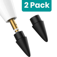 2 Pack Replacement Tip for Apple Pencil Nibs for Apple Pencil 1St &amp; 2Nd Generation (Black)
