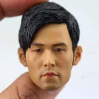 1/6 Scale Jay Chou Head Sculpt Asian Heavenly Kings Head Carving Model for 12in Phicen Tbleague Action Figure Toy