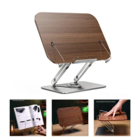 Book Stand, Book Holder, Reading Stand Adjustable Laptop Bracket Reading Pad