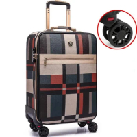 Travel Rolling Luggage Bag Suitcase 24 Inch Spinner suitcase Men Business Travel Bag Rolling baggage bag trolley bags wheels