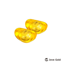 JoveGold 壹台錢黃金元寶x2-囍(共2台錢)