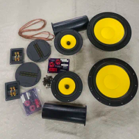 HiFi Speakers 10 Inch Subwoofer HIVI D2.5MKII DIY Speakers Kit D10G+F6+RT2C-A+DC2.5MKII Speaker Driv