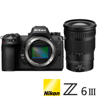 【Nikon 尼康】Z6 III Z6M3  KIT 附 Z 24-120mm F4 S(公司貨 全片幅無反微單眼相機 Z63 KIT)
