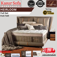 Full Set Lady Americana Heirloom (New Collection) Kasur/Matrass/Mattress/Springbed Latex (Soft)