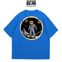 Anchorage Bear - Astronaut Tshirt Oversize Kaos Pria Distro Terlaris Cotton 24s Limited Premium - Bl