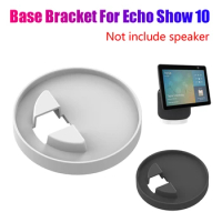 For Amazon Echo Show 10 Base Bracket Punch-Free Power Cable Storage Stand For Echo Show 10