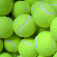 Powerti Tennis Ball Tennis Training for Beginners Sport Outdoor Gym Ball Pet Ball Slow Practice Ball 801