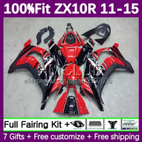 Injection Fairing For KAWASAKI NINJA ZX-10R ZX 10 R 10R 113No.67 ZX10R 11 12 13 14 15 2011 2012 2013 2014 2015 Body red factory