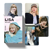Meowu Set 55 Tấm Thẻ Ảnh LOMO CARD Hình Nhóm Nhạc BLACKPINK Lisa Rose Jennie