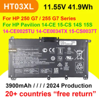 HT03XL For HP 250 255 G7 for Pavilion 14-CE0025TU 14-CE0034TX 15-CW1000AU 15-CS0037T Laptop Battery HSTNN-LB7X/LB8L/DB8R 41.9Wh