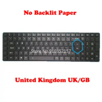 Laptop RGB Backlit Keyboard For Gigabyte For AORUS X5 MD SKB1605-UK United Kingdom UK No Frame